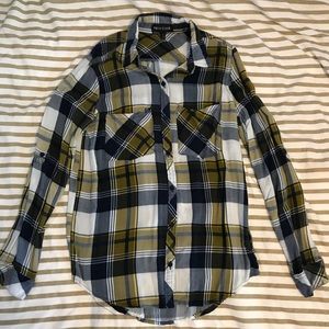 Black and yellow flannel